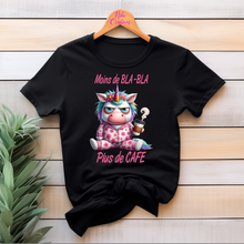 Charger l&#39;image dans la galerie, T-SHIRT LICORNE CAFE DTF
