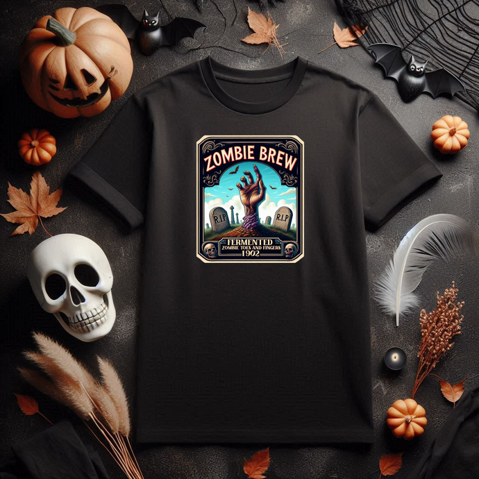 T-SHIRT ZOMBIE BREW