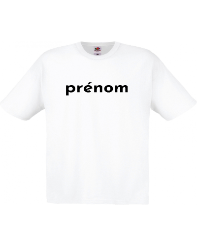 T-SHIRT PRENOM